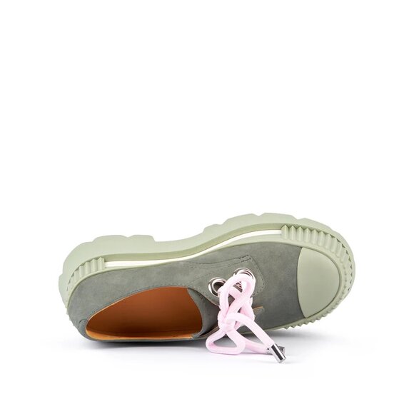 4NEW CCCCEES Leather Esker Era platform Loafers ash for women 1367mn - Picture 6 of 6